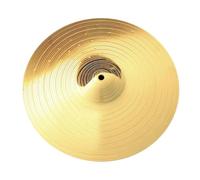 KIXZSAZ Platillo de tambor fácil de alear. Platillo tradicional que ofrece un sonido rico para músicos en ciernes. El tambor jazz está cuidadosamente pulido para producir un sonido limpio y