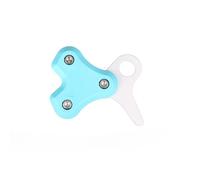 KIXZSAZ Polea de Buceo, Retractor de Cuerda Resistente pequeño, Dispositivo Buceo, Accesorios para Exteriores, para Sistema tracción bajo el Agua Universal, Azul
