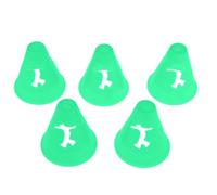 KIXZSAZ Ponte en Forma y diviértete con los Conos de Slalom para Patinaje de Slalom. Conos de Patinaje recreativos de 5 Piezas.