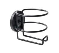 KIXZSAZ Portavasos magnético resistente al desgaste para cortacésped y refrigeradores, portavasos magnético marino de hierro a prueba de óxido, Negro, succión lateral