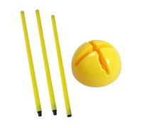 KIXZSAZ Postes de Agilidad para fútbol: Equipo Duradero y eficiente. Mejora Tus Habilidades futbolísticas con Herramientas de Entrenamiento portátiles. Postes Agilidad para