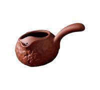 KIXZSAZ Práctica tetera con infusor, diseñada para optimizar el sabor del té en cada taza. Es antideslizante y ofrece un agarre cómodo. Tetera de cerámica resistente al, Rojo con palabra