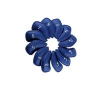 KIXZSAZ Protector Impermeable para Putter de Golf. Nunca se te caerá la Cabeza del Hierro. Grueso y Extragrande. Protector de Putter de Golf con Cuello, Azul, 18x8 cm