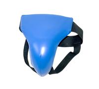 KIXZSAZ Protector inguinal de Taekwondo de PU Duradero, Resistente a desgarros y con absorción de Impactos. Nuestro Protector de Taekwondo está Hecho de , Azul , Metro