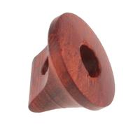 KIXZSAZ Puente de Para madera maciza para instrumentos musicales tradicionales que mejora la interpretación y el canto del erhu. Puente profesional de, Rojo con agujero inferior