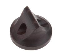 KIXZSAZ Puente de Para madera maciza para instrumentos musicales tradicionales que mejora la interpretación y el canto del erhu. Puente profesional de, Negro con agujero inferior