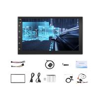 KIXZSAZ Radio de Coche Android con Enlace de Espejo, navegación Bluetooth, Entrada cámara visión Trasera, Compatible con Caja Dab Dab en el Paquete