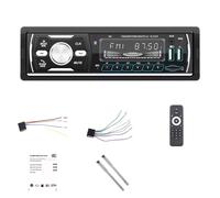 KIXZSAZ Radio de Coche Europea de FM Am RDS con la función FM Am RDS la Ayuda retroiluminación Siete Colores