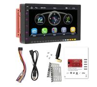 KIXZSAZ Radio estéreo para Coche Am/FM de Doble DIN Compatible con Radio estéreo para Coche inalámbrica Bluetooth 2DIN Am/FM Fácil instalación