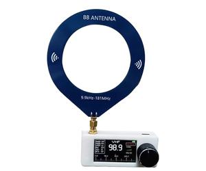 KIXZSAZ Radio portátil de Escritorio con Modo LSB/USB/Am/FM, miniradio SI4732, Antena de Bucle, Receptor de Radio FM con Chip SI4732, Tipo+2