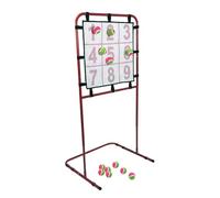 KIXZSAZ Red de práctica de bateo de béisbol con Altura Ajustable, diseñada para apoyar el Desarrollo de Habilidades, precisión y coordinación Durante Cada sesión. Red de