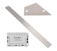 KIXZSAZ Regla de nivelación de guitarra eléctrica fácil tocar para Luthiers, hermosa regla para guitarra eléctrica, herramienta, accesorios para