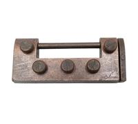 KIXZSAZ Rompecabezas de aleación ecológicos para niños y Adultos. Rompecabezas de Metal desenredante. Regalo. 3D Que ayudan a Mejorar la Inteligencia Cerebral. Juegos Bloqueo Nivel.