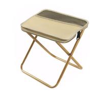 KIXZSAZ Silla de Camping portátil, compacta y Resistente. Ideal para Cualquier Salida. Siéntate con firmeza en Cualquier Momento. Silla Plegable portátil. Ideal para Pescar en Lugar, Caqui