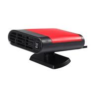 KIXZSAZ Soplador de aire caliente avanzado con calentador de coche sobrecalentado que sopla tanto viento natural ventilador calefactor ABS viento cálido, rojo