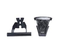 KIXZSAZ Soporte de navegación para Motocicleta Duradero Tecnologías de navegación avanzadas Soporte para Motocicleta ABS Alto Rendimiento, Textura forjada