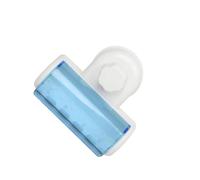 KIXZSAZ Soporte inteligente para cepillos de dientes, organizador de pared con fácil succión, evita daños en las paredes del baño, ducha, colgador cepillos dientes, portavasos para enjuague bucal,
