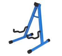 KIXZSAZ Soporte plegable resistente para bajo electroacústico, ligero y portátil, soporte excepcional para músicos que viajan en casa o en el estudio. para, Azul, 30x25x37cm