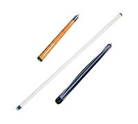 KIXZSAZ Taco de Billar Potente de para Madera con Salto y golpeo Integrados, Gran Capacidad golpeo, Duradero y Potente, Estilo Ocho Negro.