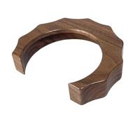 KIXZSAZ Tapa del cabezal de preparación. Anillo antiescaldadura para el grupo de la máquina. Fabricada en Para madera maciza nogal, garantiza la seguridad durante el proceso preparación. Accesorio