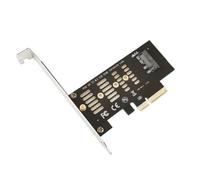 KIXZSAZ Tarjeta adaptadora NVME a PCIE, Disco Duro Estable Ajustable de Estado sólido Flexible, Tarjetas de expansión conversión Ligeras, 4X