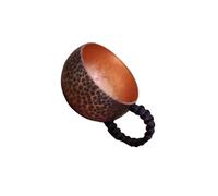 KIXZSAZ Taza de té china de cobre de estilo vintage, ideal para los amantes del té que aprecian la artesanía, garantizando durabilidad y longevidad. Taza