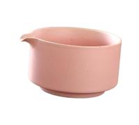 KIXZSAZ Taza de té verde japonesa, tazón de matcha, preparación té batido, experiencia tradición única en casa o en la oficina, tazón matcha taza verde japonesa, porcelana hecho a, Rosa, 14x8cm