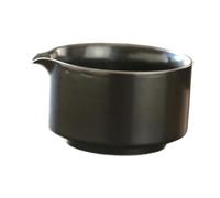 KIXZSAZ Taza de té verde japonesa, tazón de matcha, preparación té batido, experiencia tradición única en casa o en la oficina, tazón matcha taza verde japonesa, porcelana hecho a, Negro, 14x8cm