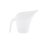 KIXZSAZ Taza medidora de plástico con boquilla de escala, embudo, jarra transparente para hacer pasteles, herramientas horneado punta gruesa para doméstico
