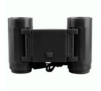KIXZSAZ Telescopio Chico Correa Plegable niños Binocular 2.5X Aumento binoculares Juguete niños al Aire Libre educación temprana Ayuda, Negro