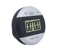 KIXZSAZ Temporizador digital portátil con pantalla LCD grande para cocina, fitness y docente. Cronómetro para profesores, niños, ancianos, hogar, trabajo y fitness.