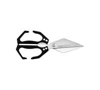 KIXZSAZ Tijeras de acero inoxidable para cortar huesos de pollo. Tijeras de cocina afiladas para carne, frutas, mariscos y aves. Fabricadas con acero, negro