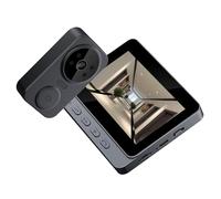 KIXZSAZ Timbre de intercomunicación bidireccional con vídeo, Pantalla IPS de 3 Pulgadas, reducción Ruido, visiones nocturnas infrarrojas con 4 Niveles Altos