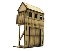 KIXZSAZ Transforma Tus Ideas en Realidad con Este Modelo de Fortaleza de para Madera en 3D Que cautiva a los jóvenes en Aventuras arquitectónicas. Modelos, Puerta, 8-12 cm