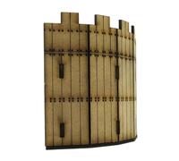 KIXZSAZ Transforma Tus Ideas en Realidad con Este Modelo de Fortaleza de para Madera en 3D Que cautiva a los jóvenes en Aventuras arquitectónicas. Modelos, Esquina, 8-12 cm
