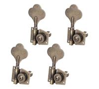 KIXZSAZ Transforme el rendimiento con clavijas de afinación de bajo eléctrico duraderas, clavijas de afinación con componentes metálicos y fácil instalación, teclas de, 4R Bronce, 82 mm-88 mm