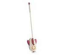 KIXZSAZ Trapeador para niños pequeños, Herramienta de Limpieza Realista, Juguetes para el hogar para niños, inspiran Juegos de rol creativos, Aventuras, Rojo, 74 x 14 cm