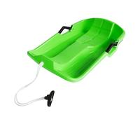 KIXZSAZ Trineo de Nieve con Asas de Cuerda, Ideal para Deportes de Invierno. Este tobogán de Arena también es una excelente opción de Regalo para niños. , Verde , 65 x 42 x 14 cm