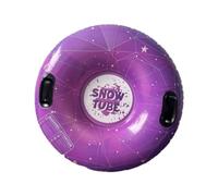 KIXZSAZ Trineo de Nieve Inflable con Asiento Profundo. Tubos de Nieve únicos Que ofrecen Seguridad y Equilibrio para divertirse en Trineo en Invierno. de, Púrpura, 90cm