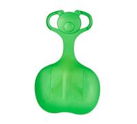 KIXZSAZ Trineo de Nieve para niños y Adultos, Juguete de Invierno, trineos, Asas cómodas, Trineo de Descenso, diversión al Aire Libre, Aventura, de, Verde
