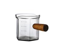 KIXZSAZ Vaso medidor confiable de 120 ml. Herramienta versátil para cocinar en casa y hornear profesionalmente. Hecho de vidrio de borosilicato de calidad, Estilo A