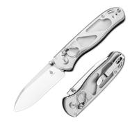 Kizer Drop Bear V3619A1 Navaja Premium, Nitro-V 7.57 cm, Acrílico - Clutch Lock EDC Regalo Coleccionista