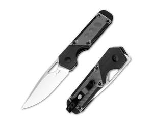 Kizer Mini Militaw Navaja de Bolsillo para EDC, Navaja Plegable con Hoja Nitro V de 2,82'', Mango G10 y Acrílico, Navaja EDC Pequeña con Clip de Bolsillo, Cuchillo de Caza para Camping V3634SA3