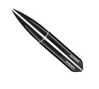 KizmiQ 3D Emblemas Maletero Pegatinas y Carrocería Cromo Insignia Adhesivo del Logotipo para Volvo S60 S80 S90 XC90 XC60 V40 V70 V60 T3 T4 T5 T6 T8 V8 AWD Coche Logo,B