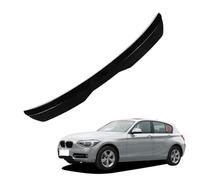 KizmiQ Alerón Trasero,para BMW 1 Series E81 E87 2005 2006 2007 2008 2009 2010 2011 118i 120i Hatchback ABS Carrocería Techo Trasero Spoiler Styling Maletero Coche Spoiler Accesorios,A/Black