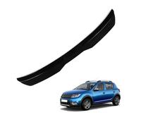 KizmiQ Alerón Trasero,para Dacia Sandero III Sandero Stepway III 2020 2021 2022 2023 Hatchback ABS Carrocería Techo Trasero Spoiler Styling Maletero Coche Spoiler Accesorios,A/Black