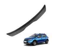 KizmiQ Alerón Trasero,para Dacia Sandero III Sandero Stepway III 2020 2021 2022 2023 Hatchback ABS Carrocería Techo Trasero Spoiler Styling Maletero Coche Spoiler Accesorios,B/Carbon Fiber