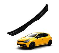 KizmiQ Alerón Trasero,para REN-Ault Clio 4 IV 2012 2013 2014 2015 2016 2017 2018 2019 2019 Hatchback ABS Carrocería Techo Trasero Spoiler Styling Maletero Coche Spoiler Accesorios,A/Black
