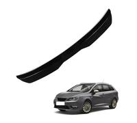 KizmiQ Alerón Trasero,para Se-at Ibiza 6J 4/5 Doors 2008 2009 2010 2011 2012 2013 2014 2015 Hatchback ABS Carrocería Techo Trasero Spoiler Styling Maletero Coche Spoiler Accesorios,A/Black