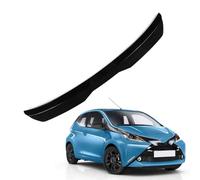 KizmiQ Alerón Trasero,para Toy-OTA Aygo X AB70/Aygo 5-Door/Aygo 3-Door 2005-2024 2025 Hatchback ABS Carrocería Techo Trasero Spoiler Styling Maletero Coche Spoiler Accesorios,A/Black